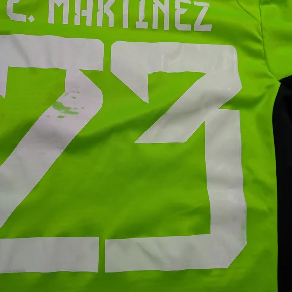 Adidas Neon Green Soccer Jersey